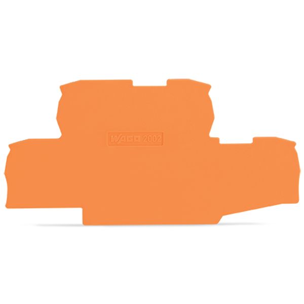 End plate 0.8 mm thick orange image 3