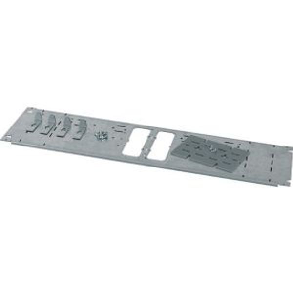 Mounting plate for  W=800 mm, 2xNZM2, vertical image 2
