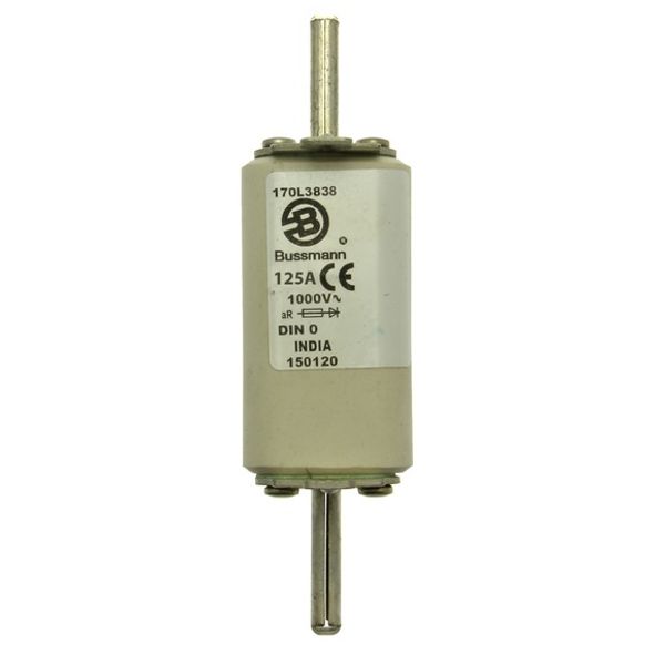 Fuse-link, high speed, 63 A, AC 660 V, size 00, 30 x 51 x 98 mm, aR, DIN, IEC, single indicator image 2