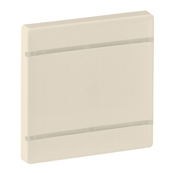 Cover plate Valena Life - without marking - 2 modules - ivory image 1