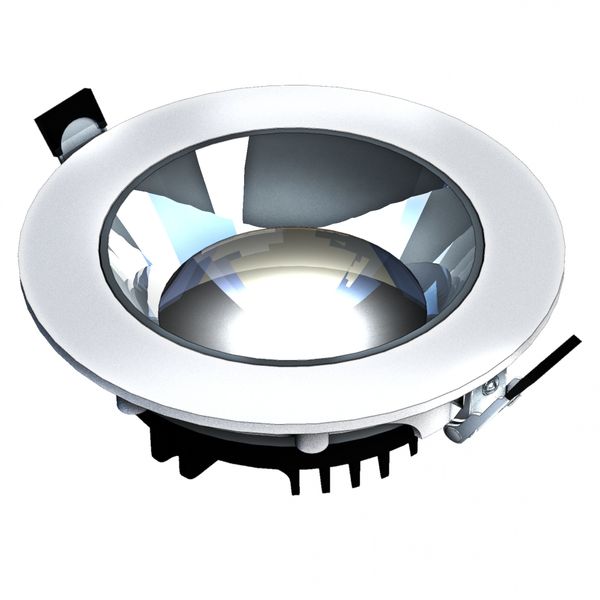 MIRROR - MODEL XL - RECESSED DOWNLIGHT, ADJ. DIRECTION 30W, 30DEG 220X70 MM WHITE image 1