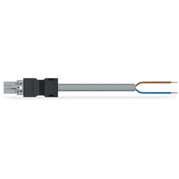 pre-assembled connecting cable B2ca Plug/open-ended gray image 2