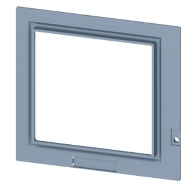 cover frame for door cutout for cir... image 1