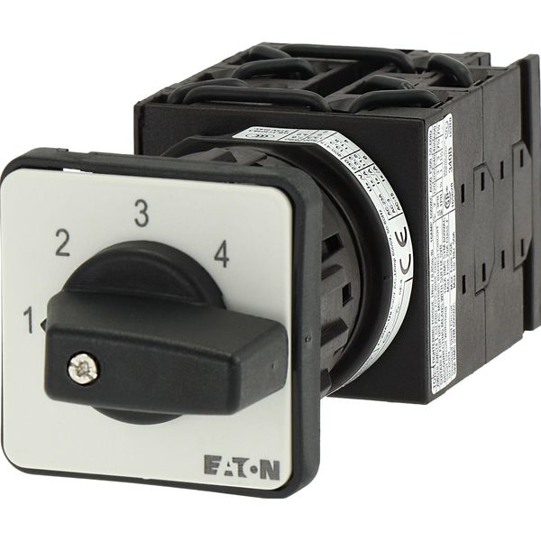 Step switches, T0, 20 A, centre mounting, 3 contact unit(s), Contacts: 5, 45 °, maintained, Without 0 (Off) position, 1-5, Design number 8232 image 7