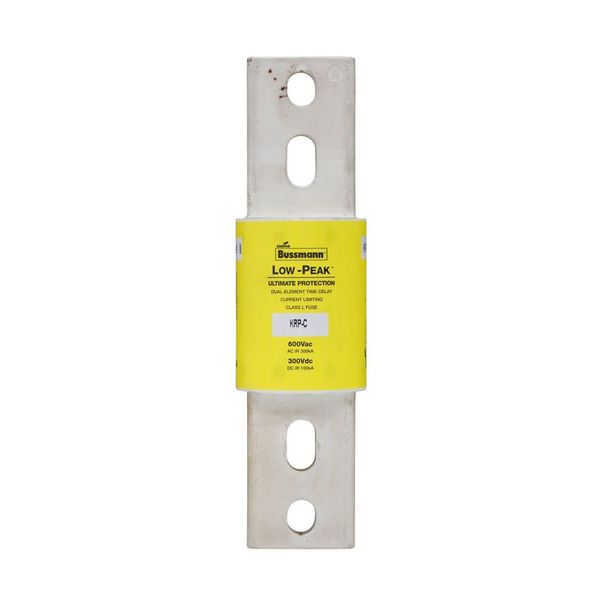 Eaton Bussmann Series KRP-C Fuse, Current-limiting, Time-delay, 600 Vac, 300 Vdc, 1600A, 300 kAIC at 600 Vac, 100 kAIC Vdc, Class L, Bolted blade end X bolted blade end, 1700, 3, Inch, Non Indicating, 4 S at 500% image 2