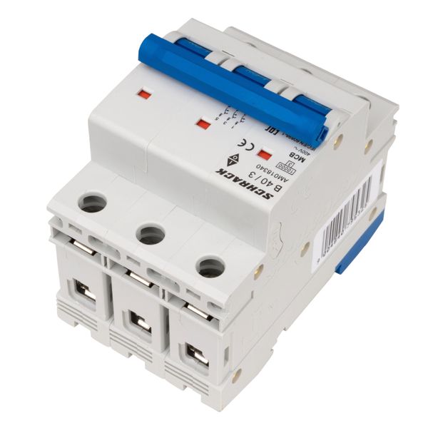 Miniature Circuit Breaker (MCB) AMPARO 10kA, B 40A, 3-pole image 5