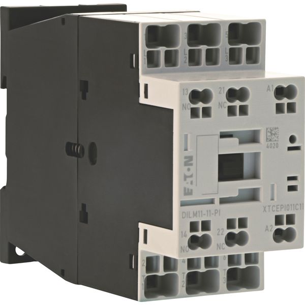 Contactor, 3 pole, 380 V 400 V 5 kW, 1 N/O, 1 NC, 24 V 50/60 Hz, AC operation, Push in terminals image 9