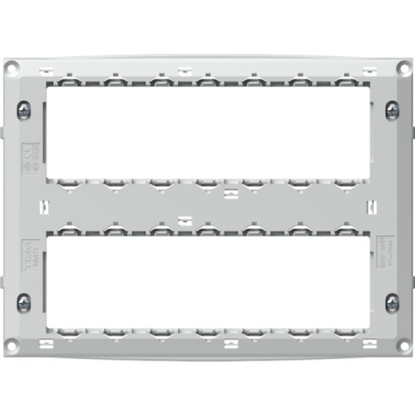 MOUNTING FRAME WITH SCREWS 2x7M 4327160 image 1