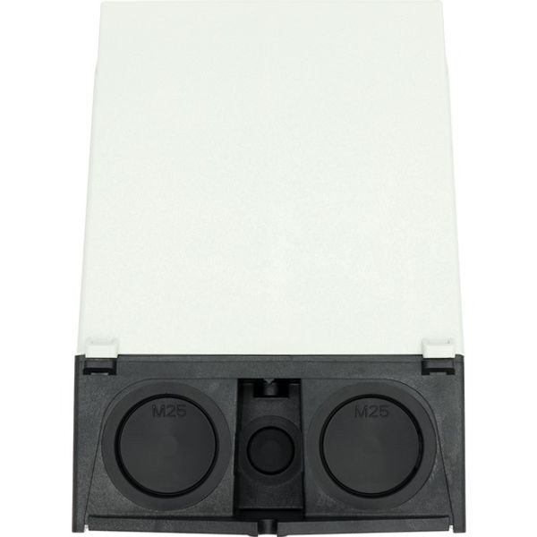 Insulated enclosure, HxWxD=160x100x145mm, +mounting plate image 2