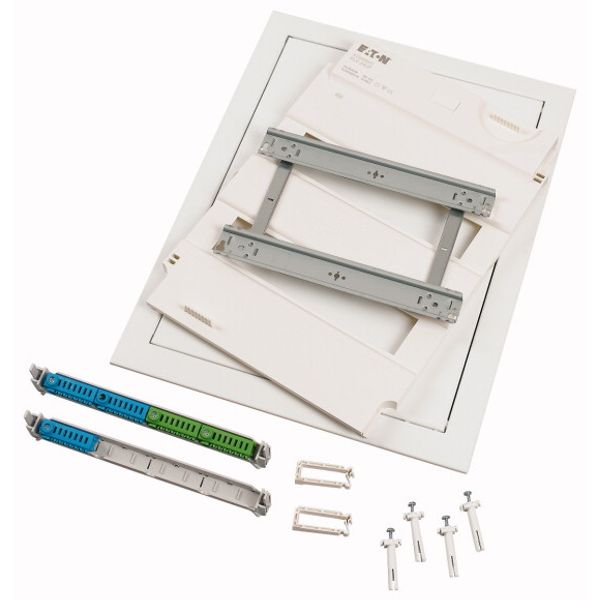Flush-mounting expansion kit with plug-in terminal double-row, form of delivery for projects image 2