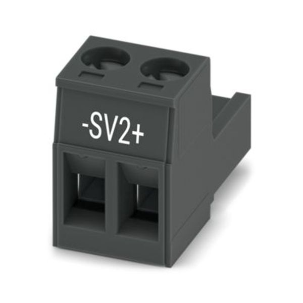 MSTB 2,5/ 2-ST-5,08BKBDWH-SV2+ - PCB connector image 1