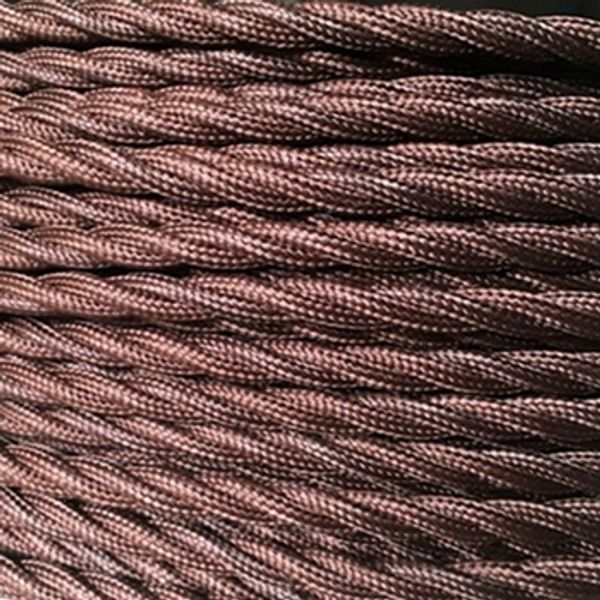 Textile Cable OMY 3*0.75 grey cotton image 1