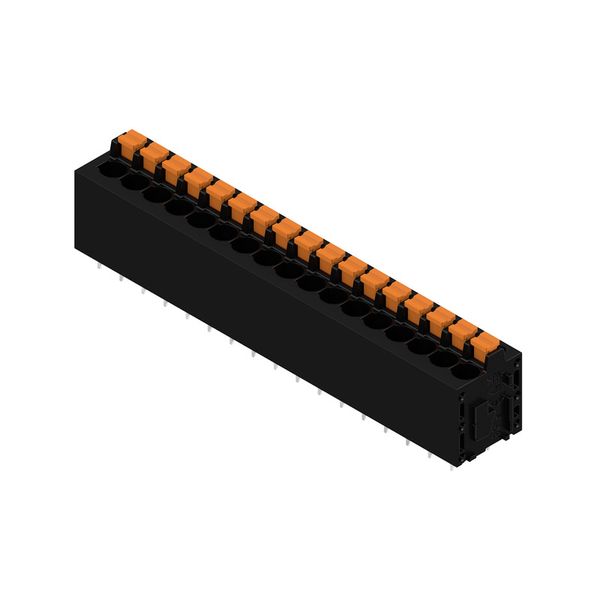 PCB terminal, 5.08 mm, Number of poles: 17, Conductor outlet direction image 4