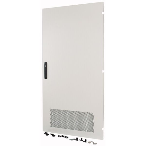 Section wide door, ventilated, right, HxW=1625x795mm, IP31, grey image 1