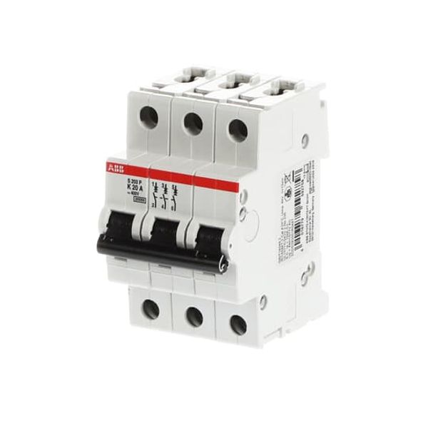 S203P-K20 Miniature Circuit Breaker - 3P - K - 20 A image 3