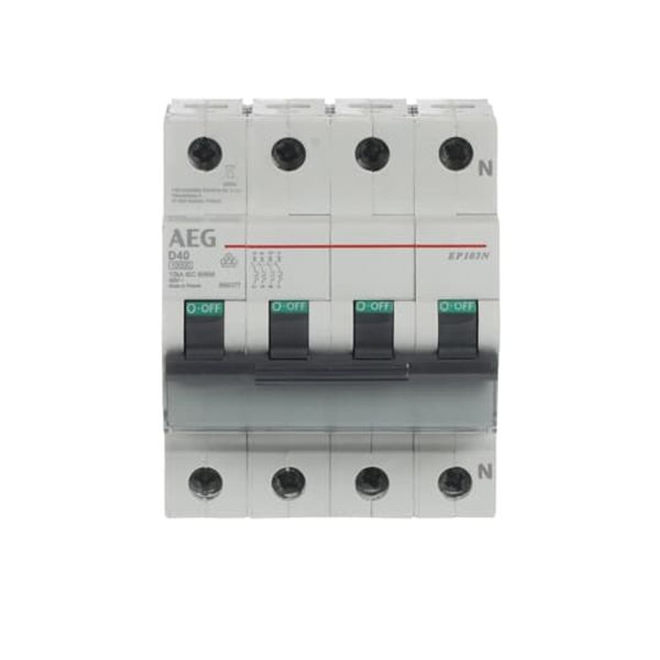 EP103N D40 Miniature Circuit Breaker - 3+NP - D - 40 A image 7