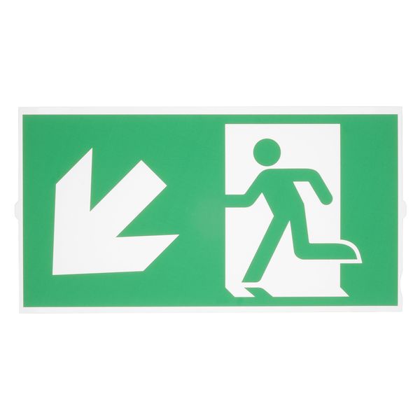 P-LIGHT Emergency stair sign, big, green image 2