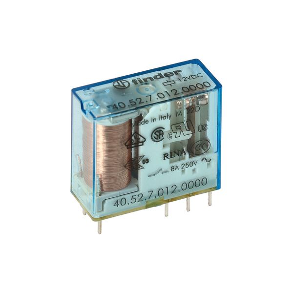 PCB/Plug-in Rel. 5mm.pinning 2CO 8A/12VDC/SEN/Agni (40.52.7.012.0000) image 5