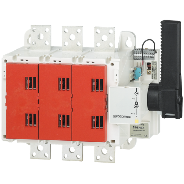 Load break switch body  SIDERMAT 3P 630A front operation image 2