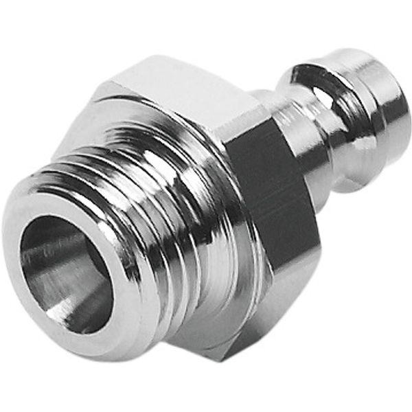 KS3-1/4-A Quick coupling plug image 1