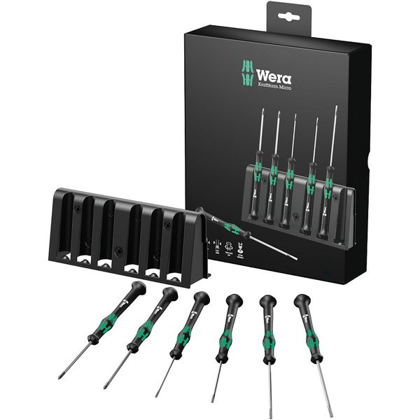 Screwdriver Set for Eelectronic Applications 2035/6 A, 118150 Wera image 5