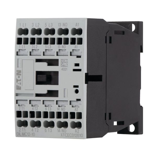 Contactor, 3 pole, 380 V 400 V 5.5 kW, 1 N/O, 230 V 50/60 Hz, AC operation, Spring-loaded terminals image 15