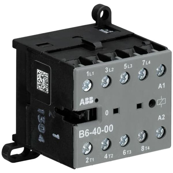 B6-40-00-14 Mini Contactor 12 V AC - 4 NO - 0 NC - Screw Terminals image 2