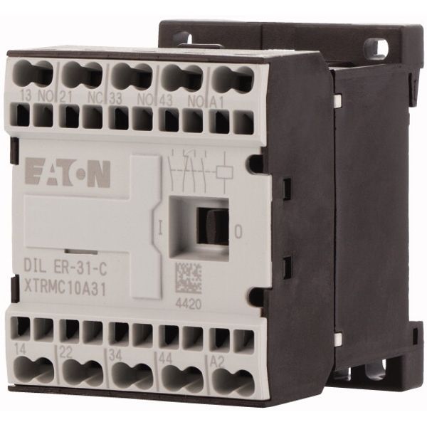 Contactor relay, 190 V 50 Hz, 220 V 60 Hz, N/O = Normally open: 3 N/O, image 3