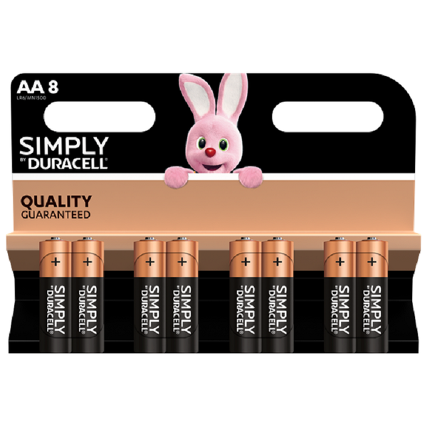 DURACELL Simply MN1500 AA BL8 image 1