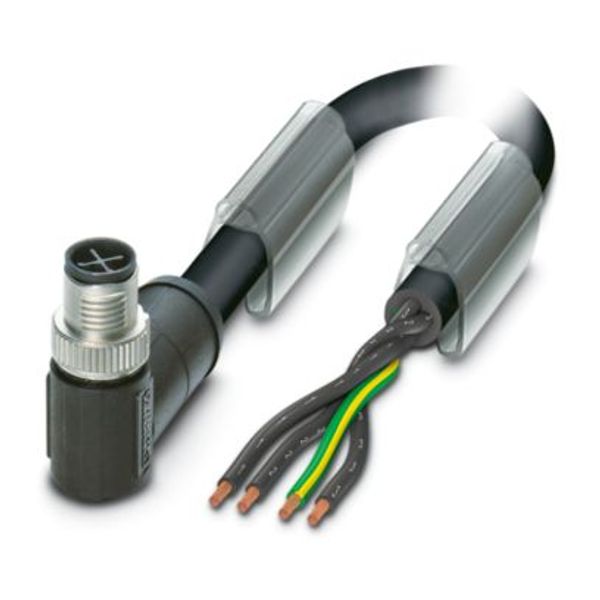 SAC-4P-M12MRS/0,3-PUR/FRS PE - Power cable image 1