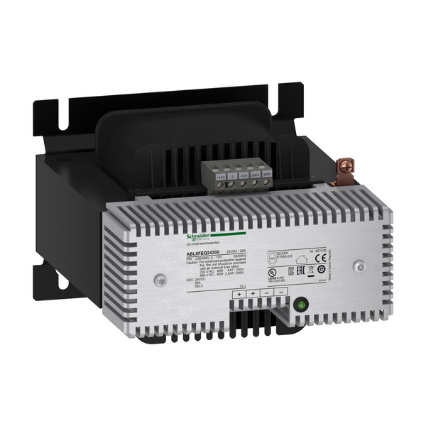 rectified and filtered power supply - 1 or 2-phase - 400 V AC - 24 V - 20 A image 5