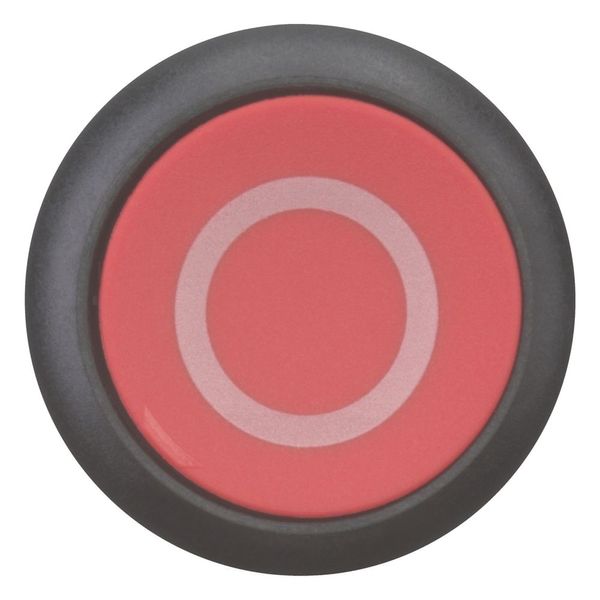 Pushbutton, RMQ-Titan, Flat, maintained, red, inscribed, Bezel: black image 9