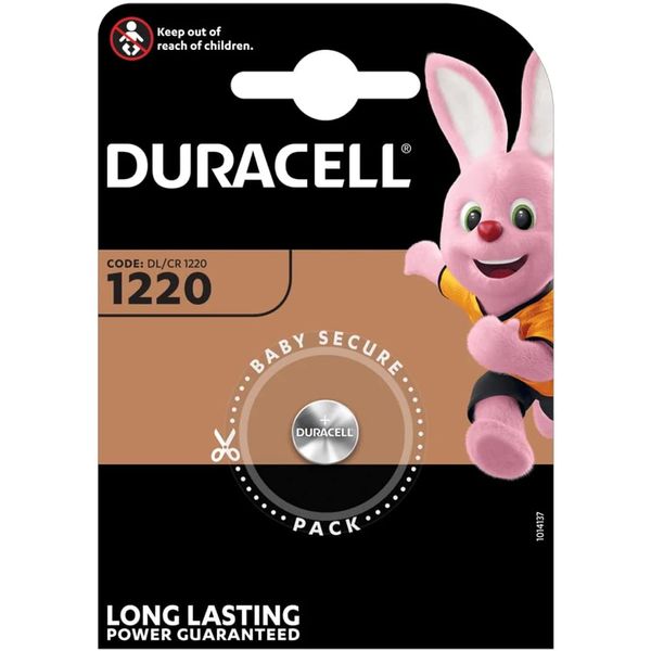 DURACELL Lithium CR1220 BL1 image 1