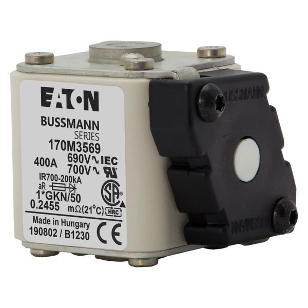 FUSE 400A 690V 1*GKN/50 AR UC image 12