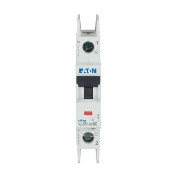 FAZ-C5/1-RT-DC Eaton Moeller series xEffect - FAZ-DC MCB image 1