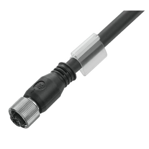 Sensor-actuator Cable (assembled), One end without connector, M12, Num image 2