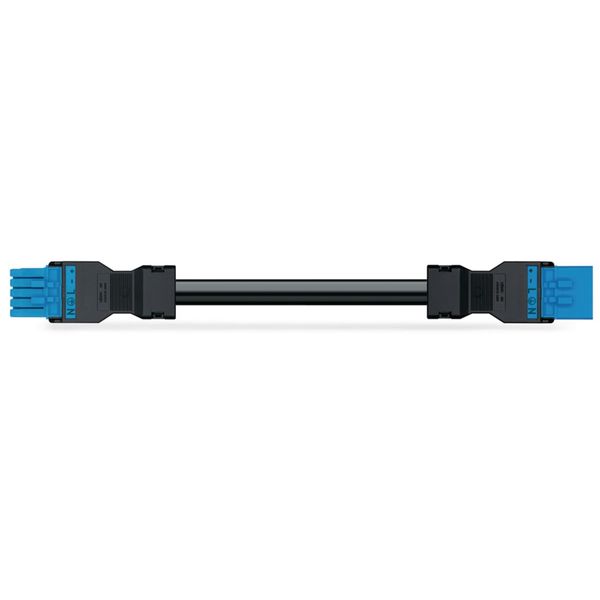 pre-assembled interconnecting cable Cca Socket/plug blue image 1