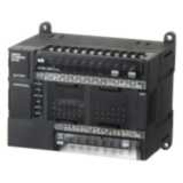 PLC, 24 VDC supply, 12 x 24 VDC inputs, 8 x NPN outputs 0.3 A, 2 x ana image 3