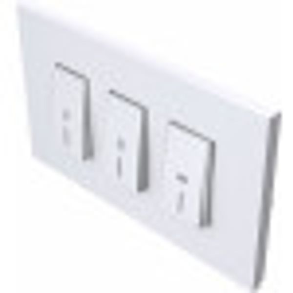 SWITCH SET FOR BATHROOM 3x20A 250V~ 4M PW OL 4315252 image 2