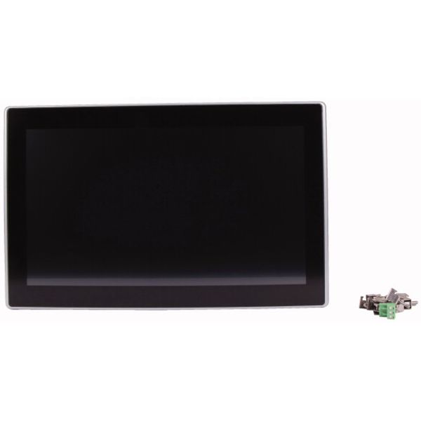 User interface, 24VDC, 15.6-inch PCT widescreen display, 1366x768, 2xEthernet, 1xRS232, 1xRS485, 1xCAN, 1xSD card slot, PLC function can be added image 5