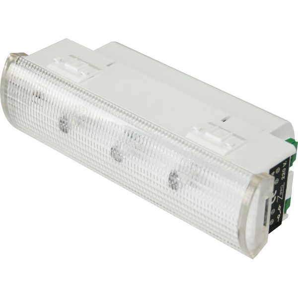 LED-accu light for flush mount, 6h, 250V, 1,5W, NiMh, 7M image 2