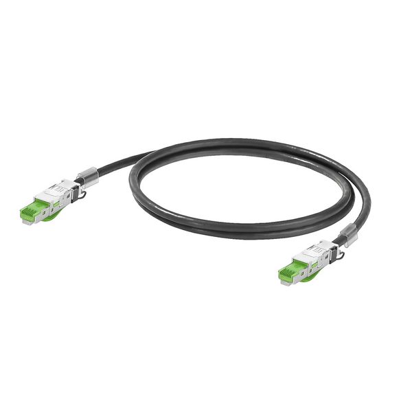 Ethernet Railway Cable (assembled), RJ45 IP 20, RJ45 IP 20, Number of  image 1