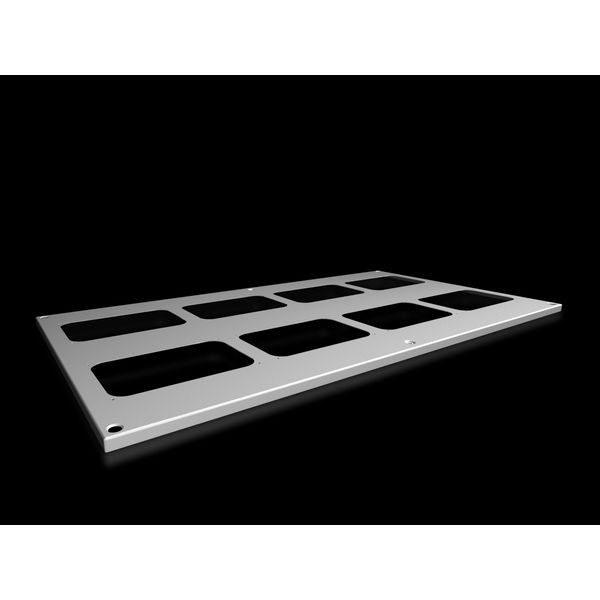 VX Roof plate, WD: 1100x600 mm, for cable entry glands image 6