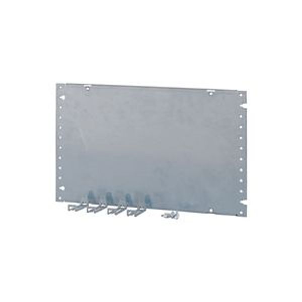 Mounting plate for MCCBs/Fuse Switch Disconnectors, HxW 300 x 600mm image 2