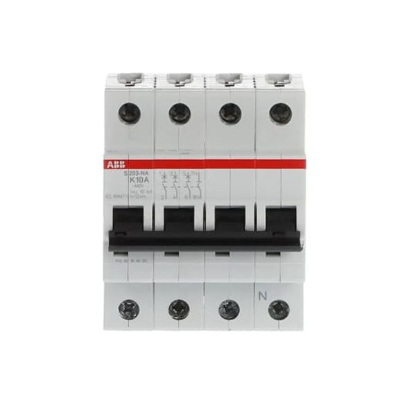 S203-Z10NA Miniature Circuit Breaker - 3+NP - Z - 10 A image 5