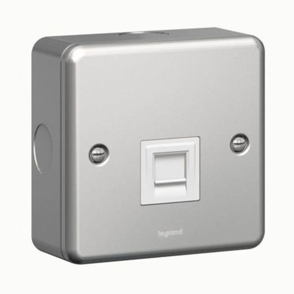 Synergy™ - Telephone socket - single secondary - metalclad image 1