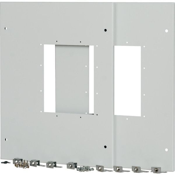 Front cover, 2x IZMX16, fixed mounted design, W=1000mm image 5