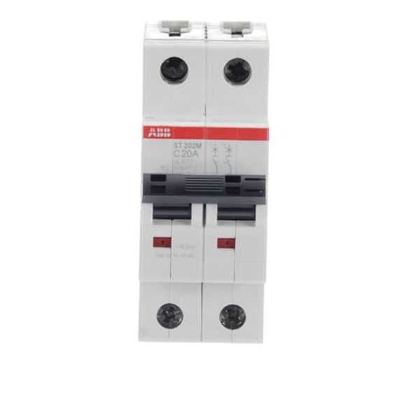 ST202M-C20 Miniature Circuit Breaker - 2P - C - 20 A image 1