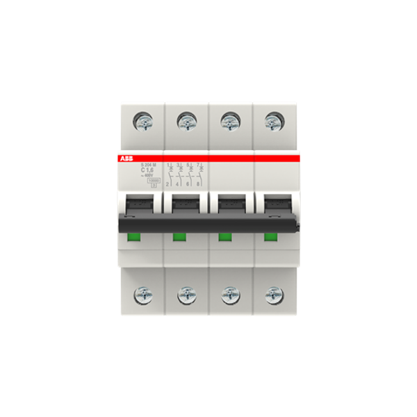 S204M-C1.6 Miniature Circuit Breaker - 4P - C - 1.6 A image 6