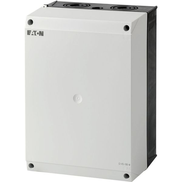 Insulated enclosure, HxWxD=280x200x160mm, +mounting plate image 4
